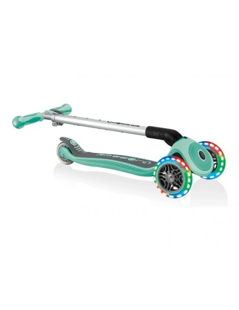 Globber - Scooter Primo Premium Foldable Lights Maya Blue