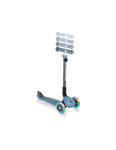 Globber - Scooter Go Up Deluxe Play Lights Pastel Pink