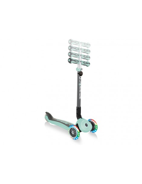 Globber - Scooter Go Up Deluxe Play Lights Pastel Pink