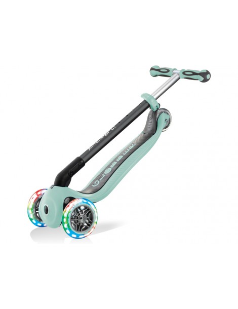 Globber - Scooter Go Up Deluxe Play Lights Pastel Pink