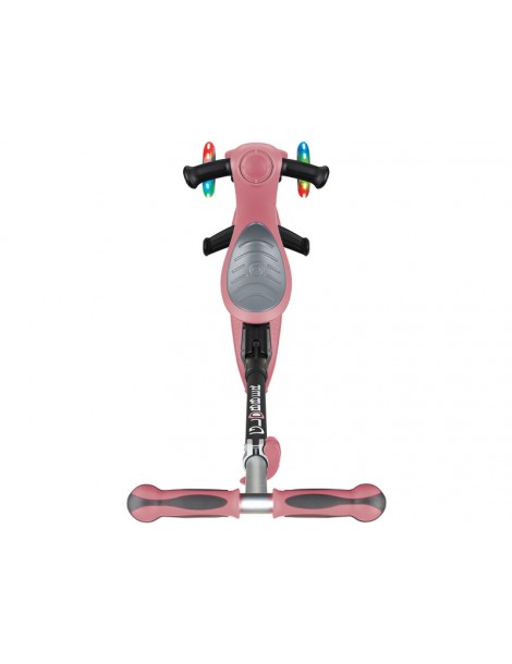 Globber - Scooter Go Up Deluxe Play Lights Pastel Pink