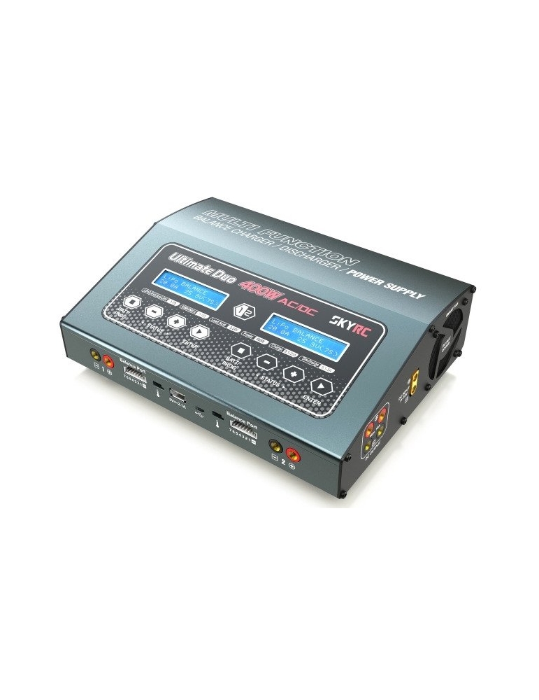 Įkroviklis SkyRC Ultimate Duo D400 AC/DC