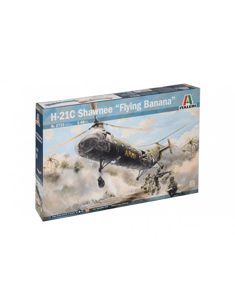 Italeri H-21C Shawnee "Flying Banana" (1:48) Italeri H-21C Shawnee "Flying Banana" (1:48)