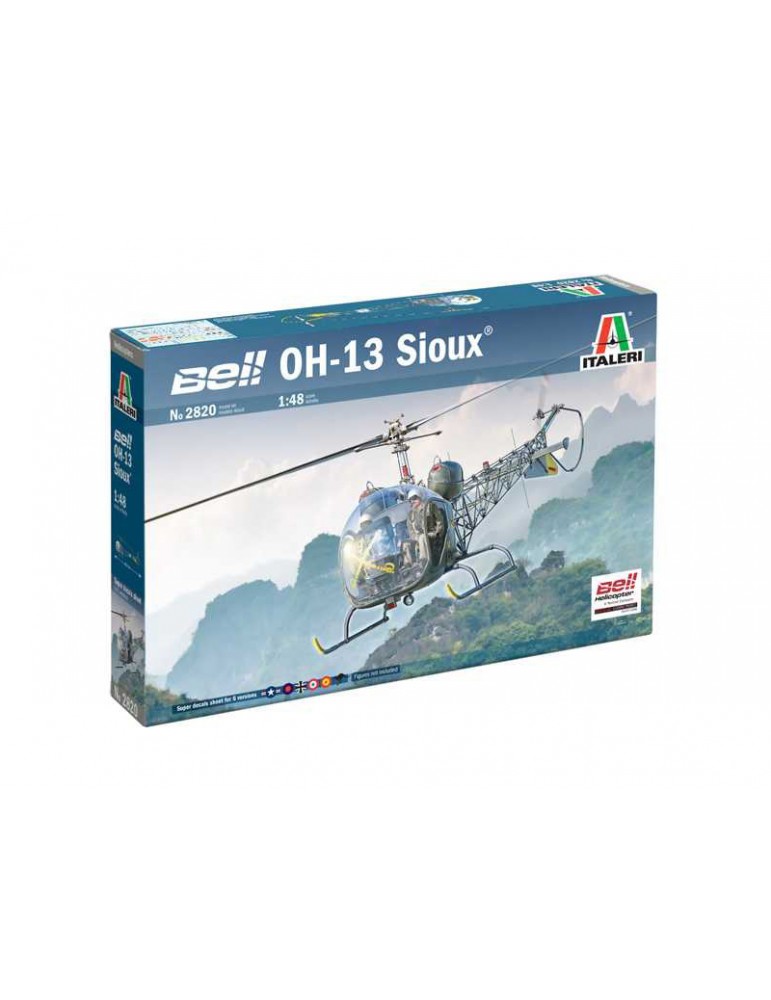 Italeri Bell OH-13 Sioux Corean War (1:48) Italeri Bell OH-13 Sioux Corean War (1:48)