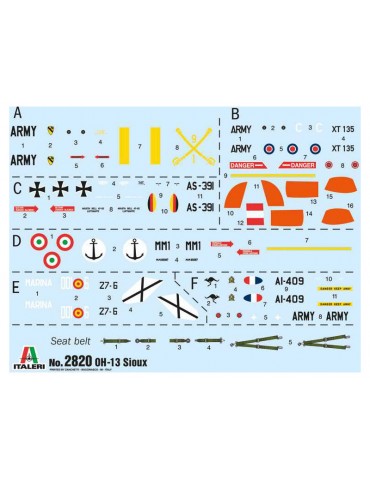 Italeri Bell OH-13 Sioux Corean War (1:48)