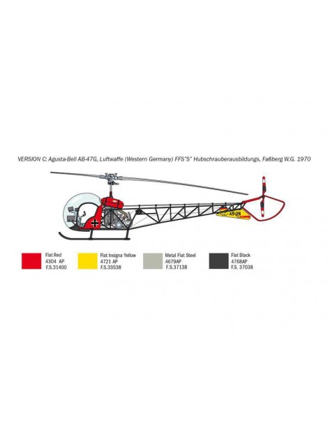 Italeri Bell OH-13 Sioux Corean War (1:48)