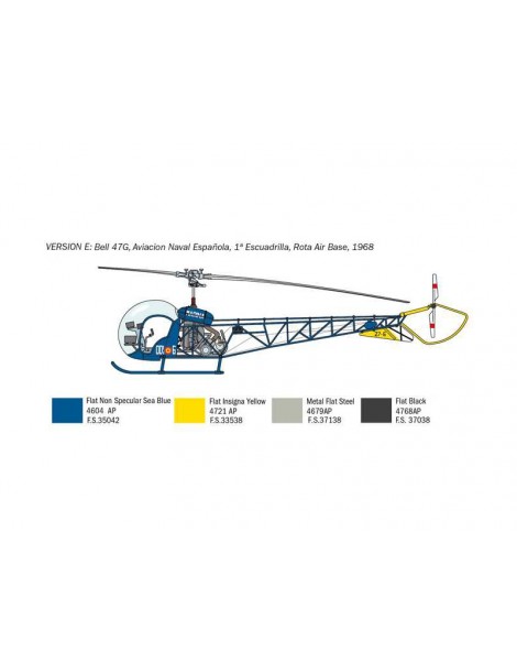 Italeri Bell OH-13 Sioux Corean War (1:48)