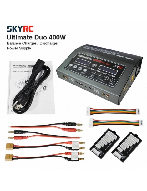 Įkroviklis SkyRC Ultimate Duo D400 AC/DC