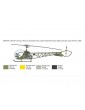Italeri Bell OH-13 Sioux Corean War (1:48)