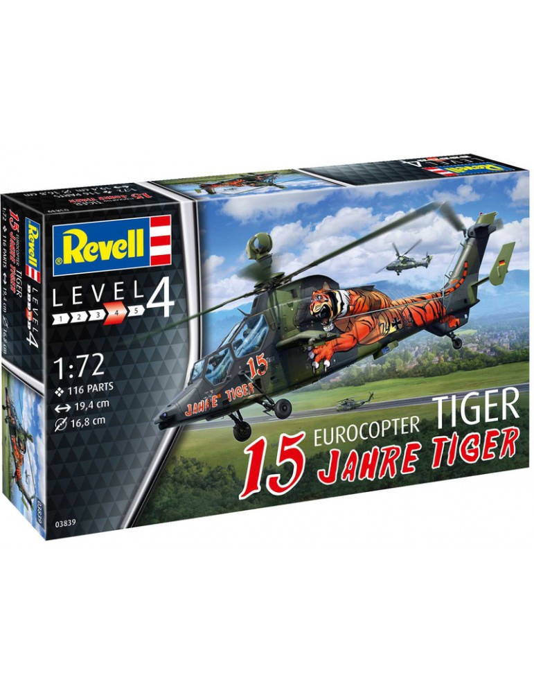 Revell Eurocopter Tiger 15th Anniversary (1:72) Revell Eurocopter Tiger 15th Anniversary (1:72)