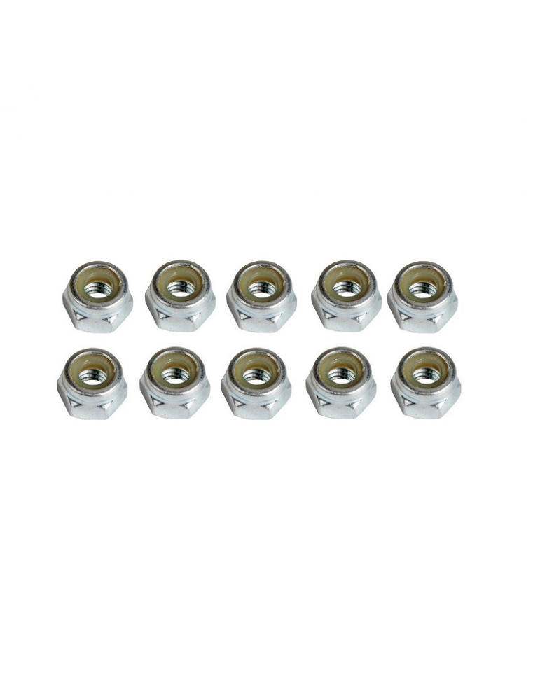 4.0mm nylon lock nut (10)