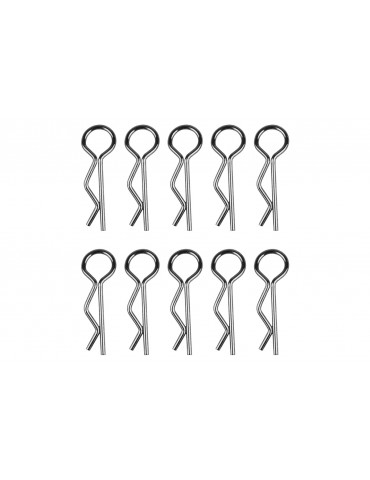 Body clips, 10 pcs.