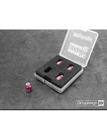 Magnetic Body Post Marker Kit - Big Scale - Purple