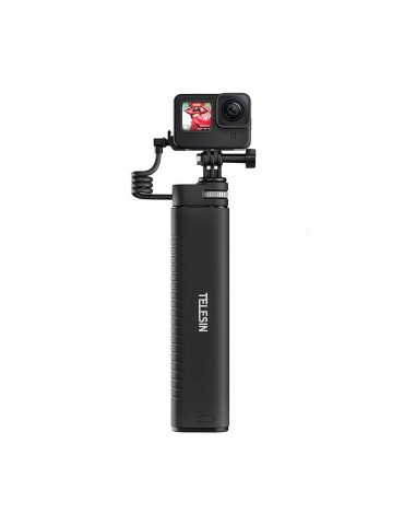 TELESIN Power grip selfie stick (With power bank) TE-CSS-001