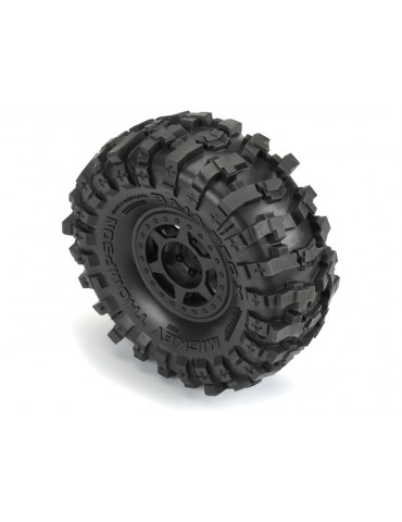 Pro-Line Wheels 1.9", Mickey Thompson Baja Pro X G8 tire, Holcomb H12 wheel (2)