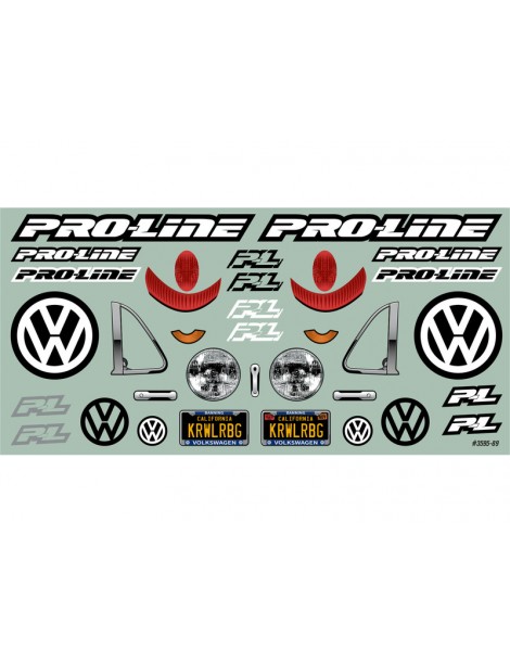 Pro-Line Body 1/10 Volkswagen Beetle (313mm wheelbase)
