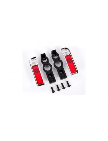 Traxxas Tail light housing, chrome (2)
