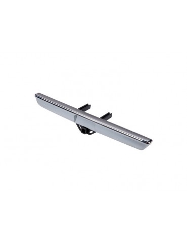 Traxxas Bumper, rear (chrome)/ bumper mount