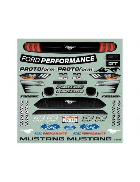 PROTOform body 1/8 2021 Ford Mustang: Vendetta