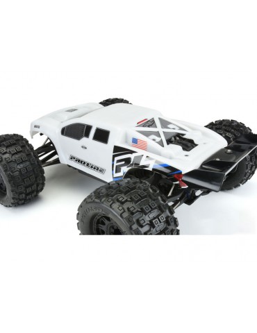 Pro-Line Body 1/8 Brute Bash Armor (White): E-Revo 2