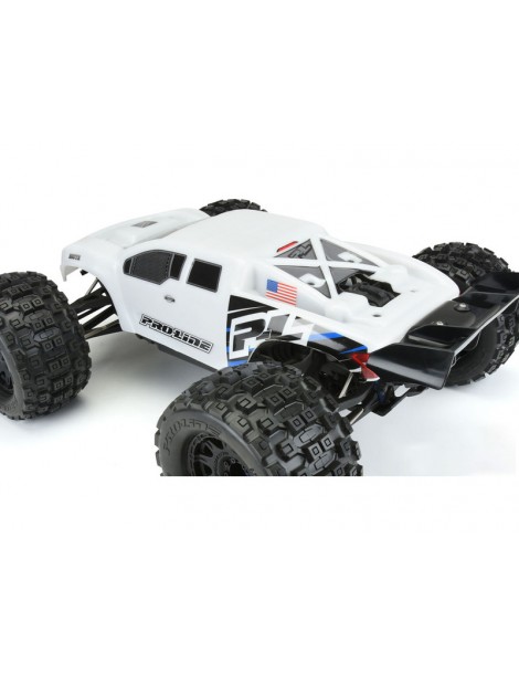 Pro-Line Body 1/8 Brute Bash Armor (White): E-Revo 2