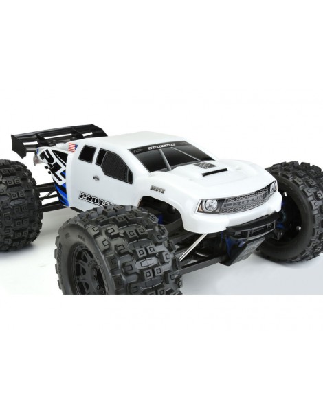 Pro-Line Body 1/8 Brute Bash Armor (White): E-Revo 2