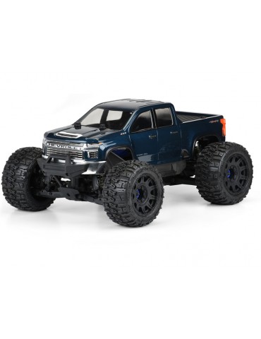 Pro-Line Body 1/8 2021 Chevy Silverado 2500 HD: E-REVO 2.0 & MAXX