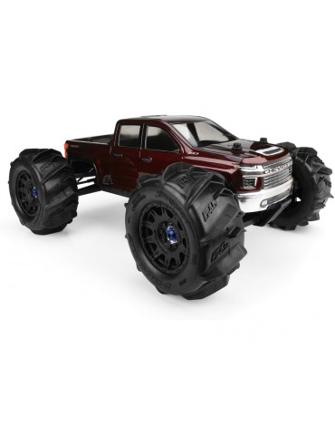 Pro-Line Body 1/8 2021 Chevy Silverado 2500 HD: E-REVO 2.0 & MAXX
