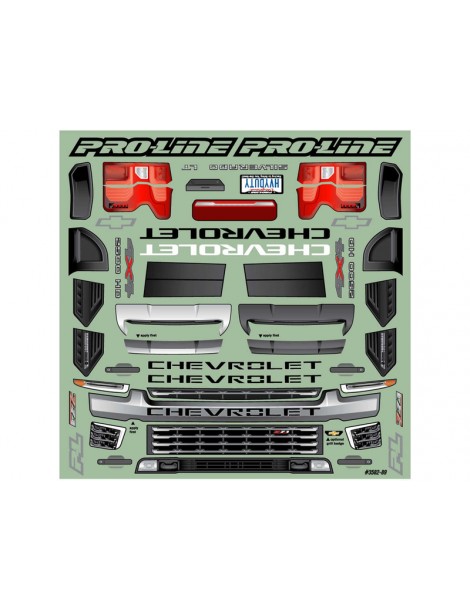 Pro-Line Body 1/8 2021 Chevrolet Silverado 2500 HD