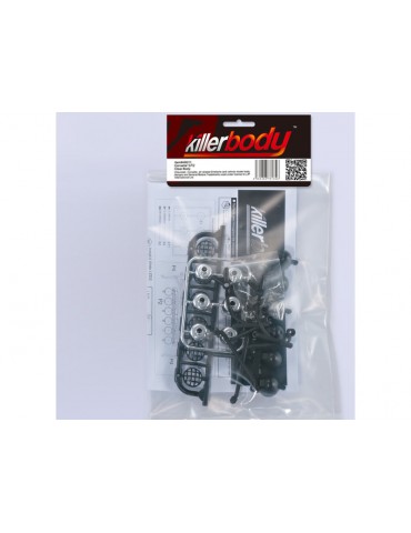 Killerbody Light bridge set for roof: SCT 1/10