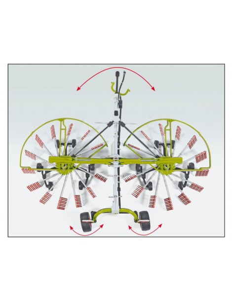 Wiking Claas Liner 2600 1:32 with Swather