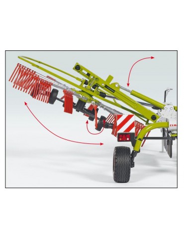 Wiking Claas Liner 2600 1:32 with Swather