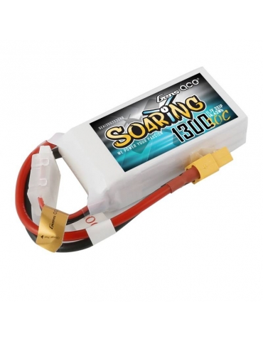 Gens Ace Soaring 1300mAh 11.1V 30C 3S1P XT60