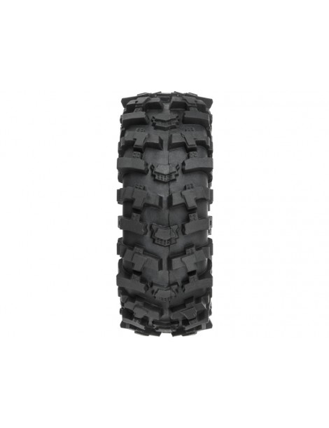 Pro-Line Wheels 1.0", MT Baja Pro X F/R Tires, wheels H7mm (4)