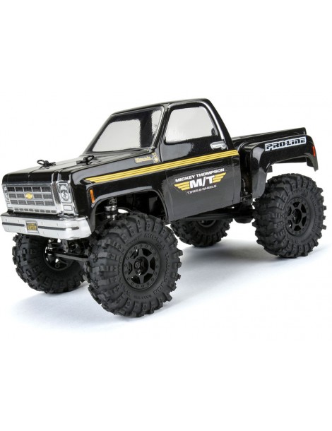 Pro-Line Wheels 1.0", MT Baja Pro X F/R Tires, wheels H7mm (4)