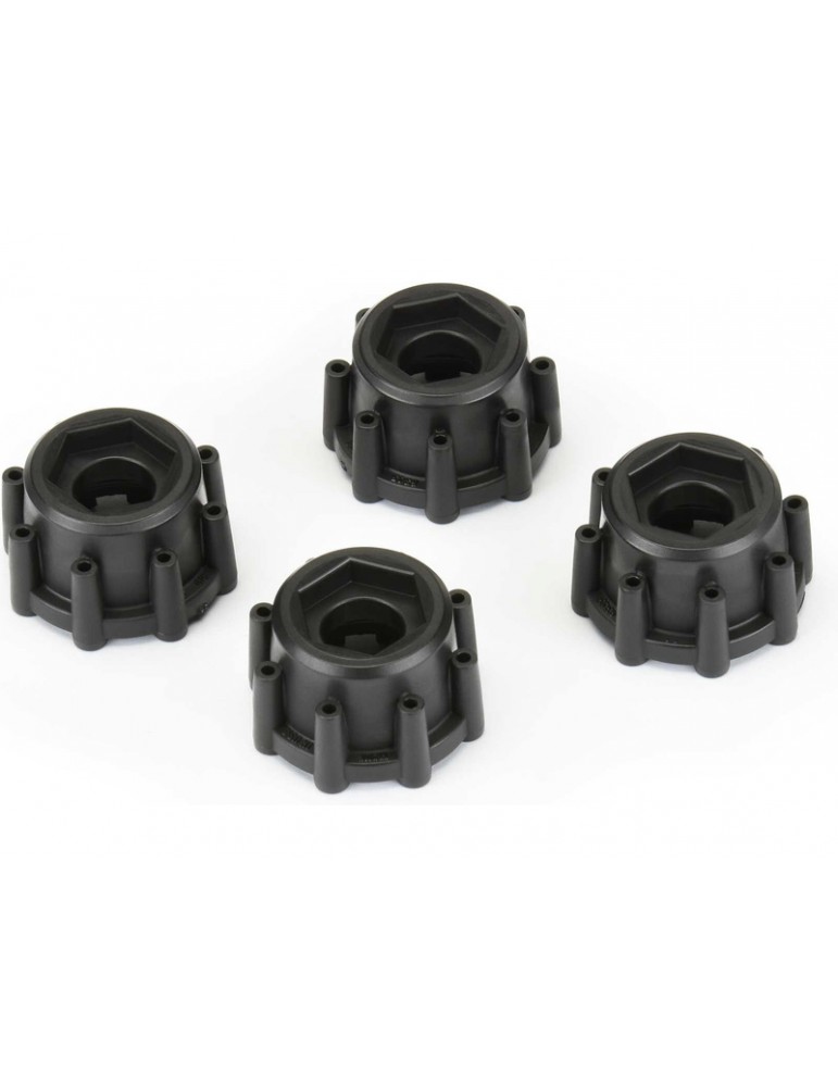 Pro-Line Hex Adapters 8x32mm to H17 (4) (Offset 1/2")
