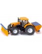 SIKU Super - Tractor with ploughing plate and salt spreader 1:50