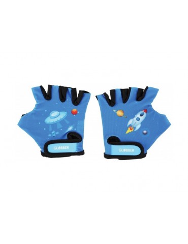 Globber - Child protective gloves XS Teal Shapes