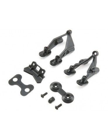 Rear Wing Stay & Washers: 22 4.0