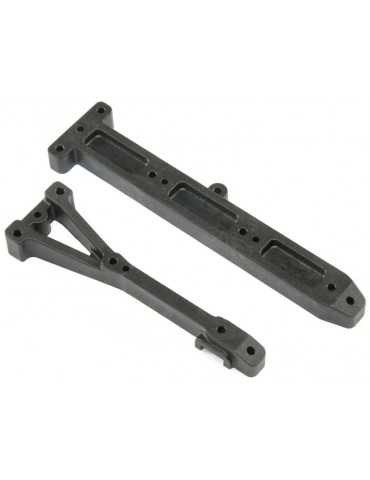 TLR Chassis Brace Set: 22X-4