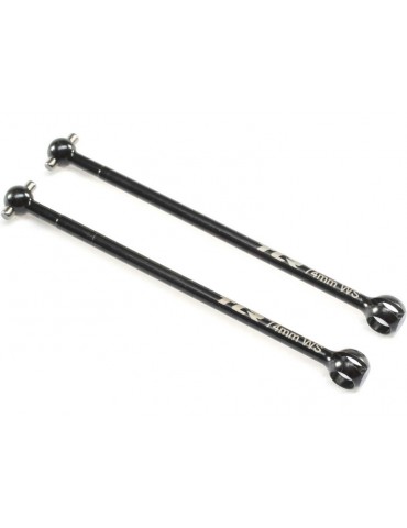 TLR CVA Driveshaft Bones, 74mm (2): 22X
