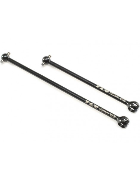 TLR CVA Driveshaft Bones, 68mm/93mm: 22X