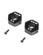 TLR Wheel Hex, 12mm x 5.5mm (2)