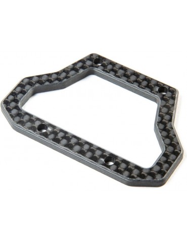 TLR Carbon Center Bulkhead Brace: 22X-4