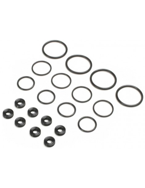 TLR Seal Set, X-Rings, G3 V2 (4 shocks)