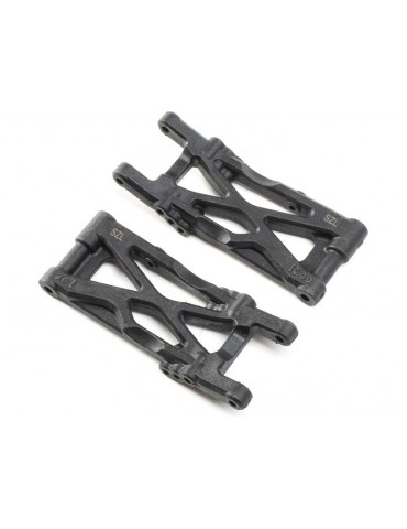 TLR Rear Arm Set, VHA, Stiffezel: 22 5.0