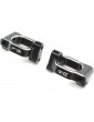 TLR Caster Block Set, 6 deg, Aluminum: 22X-4