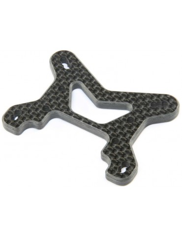 TLR Carbon Front Shock Tower: 22X-4