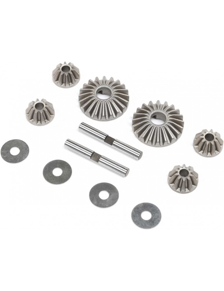 TLR Differential Gear & Shaft Set: 8X, 8XE 2.0