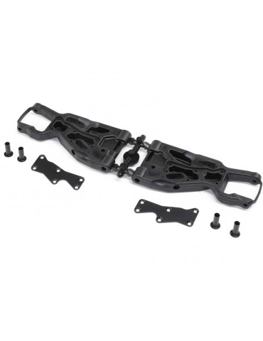 TLR Front Arm Set w/Inserts: 8X, 8XE 2.0